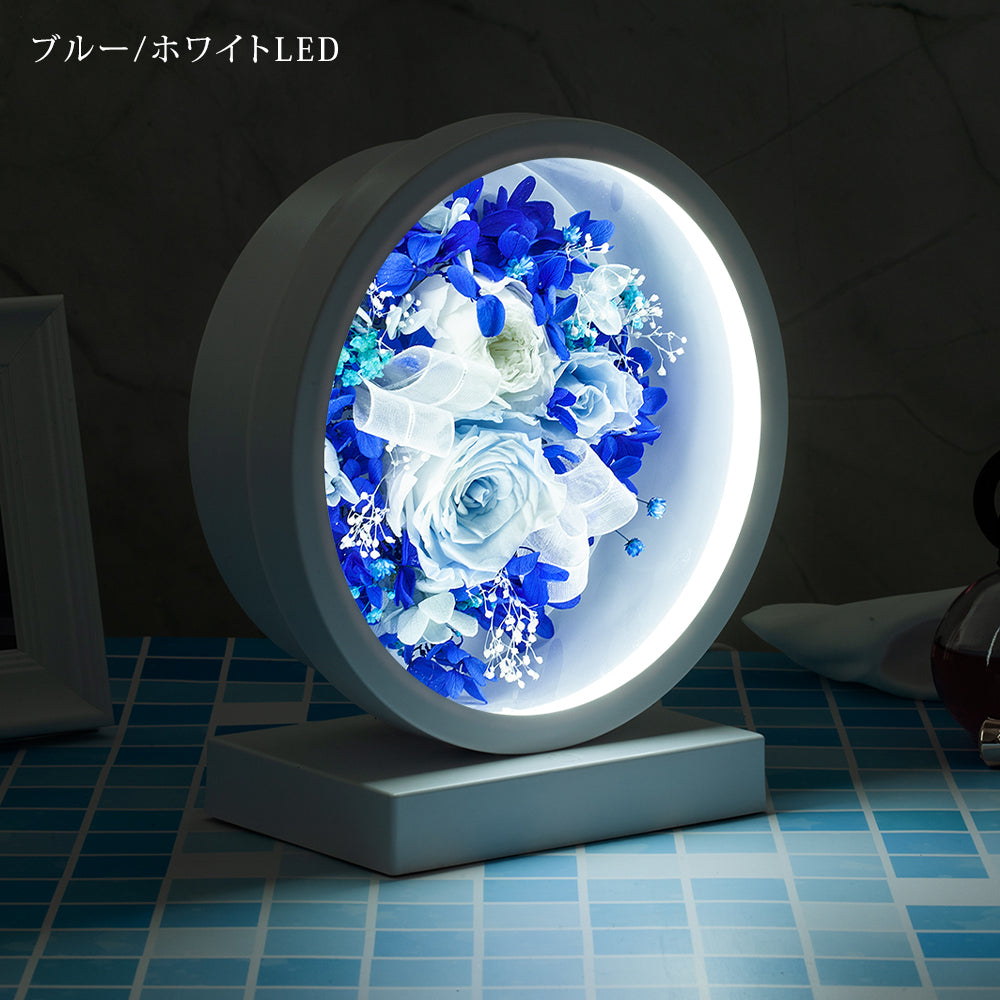 LED プリザーブドフラワー USB