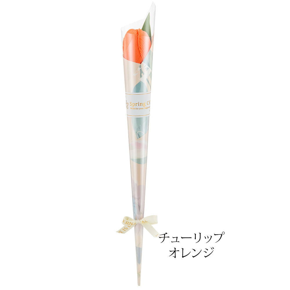 1輪ソープフラワー チューリップ さくら カーネーション
