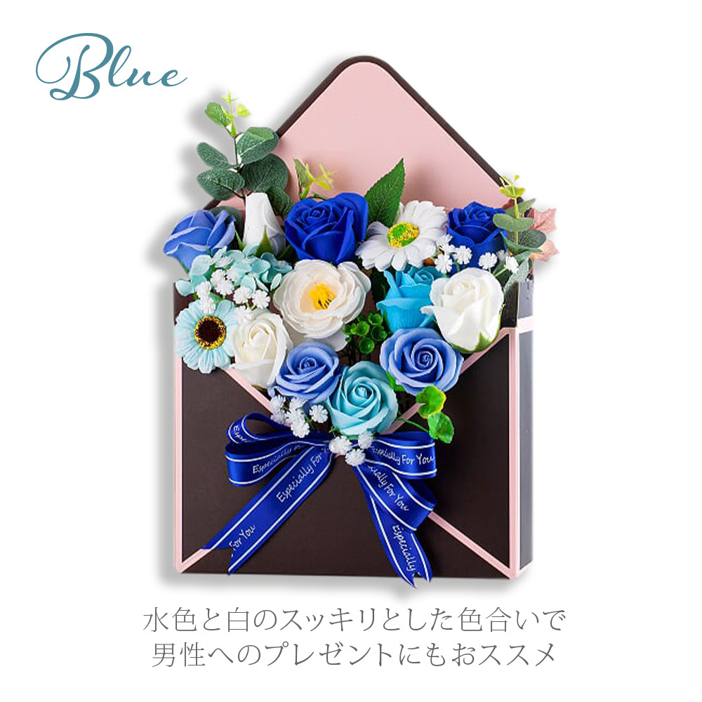 ソープフラワー 花封筒