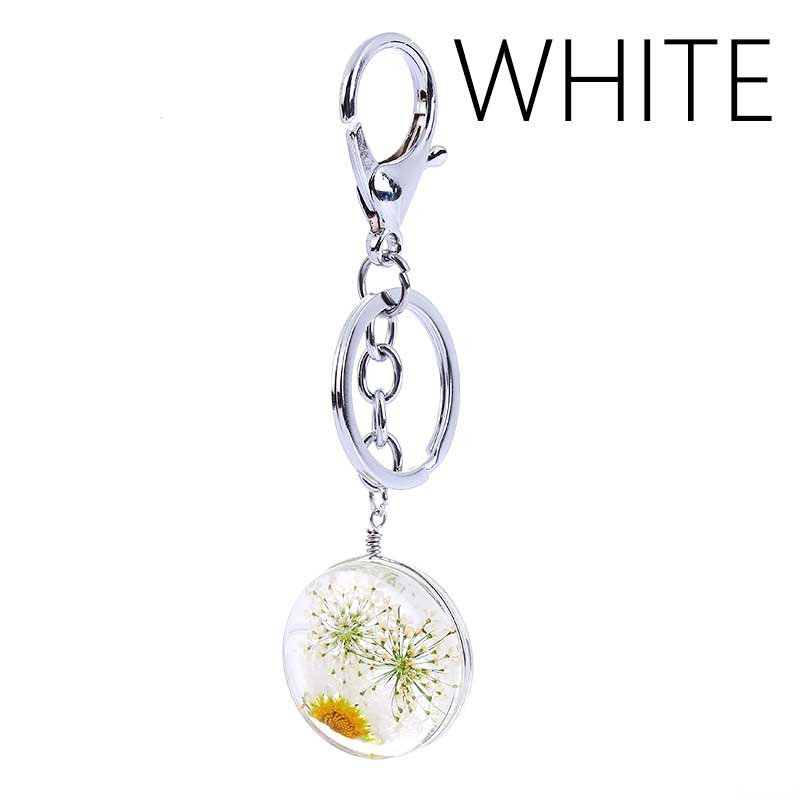 ハーバリウム(植物標本) バッグチャーム キーホルダー
