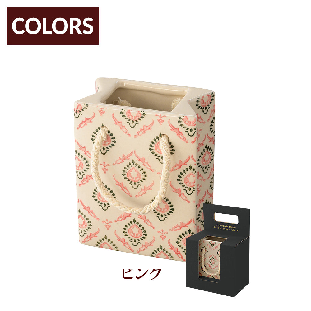 フラワーベース 花瓶 スクエア バッグ型 – SPRING CH